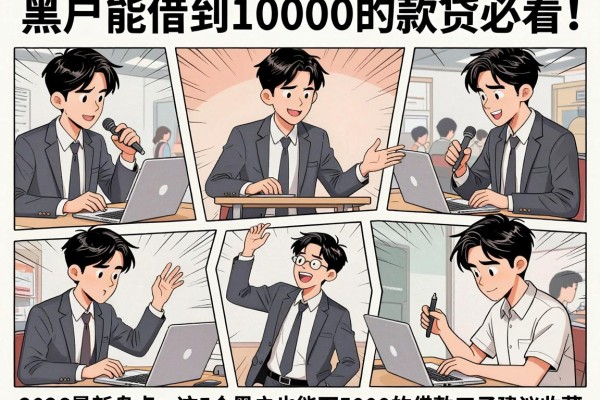 黑户能借到10000的款贷必看！2026最新盘点：这5个黑户也能下5000的借款口子建议收藏