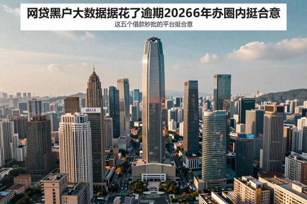 网贷黑户大数据花了逾期2026年圈内证实,这五个借款秒批的平台挺合意