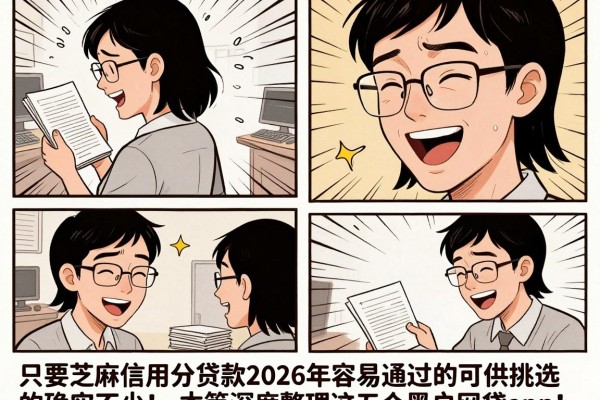 只要芝麻信用分贷款2026年容易通过的可供挑选的确实不少!,本篇深度整理这五个黑户网贷app!
