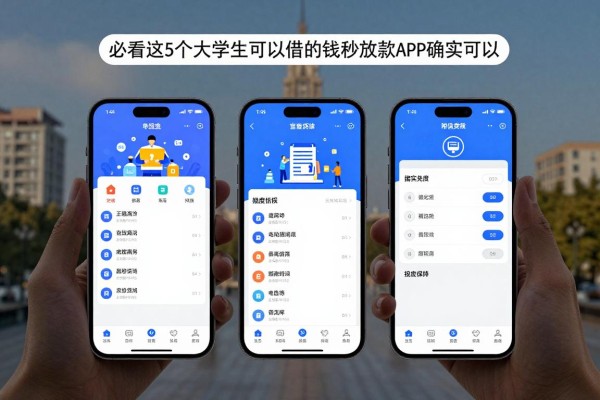 大学生可以借的贷款,必看这5个大学生可以借的钱秒放款的app确实可以