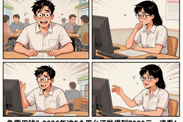急需用钱?2026年这5个平台还能借到7000元,速看!