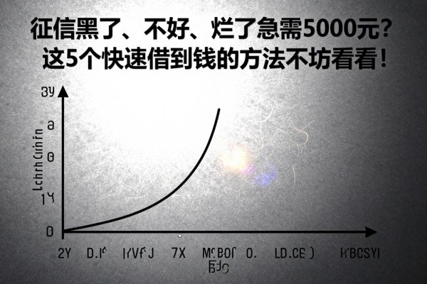 征信黑了、不好、烂了急需5000元？这5个快速借到钱的方法不妨看看！