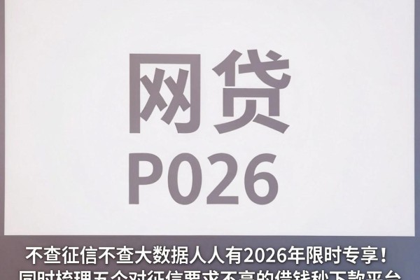不查征信不查大数据人人有2026年限时专享!同时梳理五个对征信要求不高的借钱秒下款平台