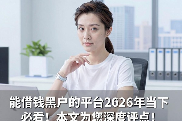 能借钱黑户的平台2026年当下必看!本文为您深度评点!