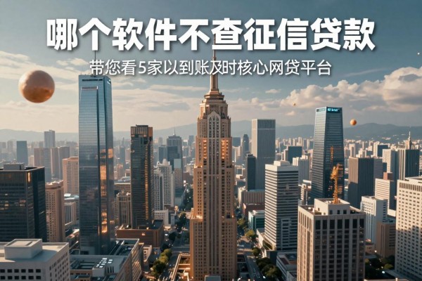 哪个软件不查征信贷款,带您看看5家以到账及时为核心的网贷平台