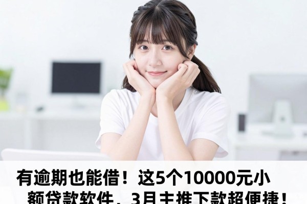 有逾期也能借！这5个10000元小额贷款软件，3月主推下款超便捷