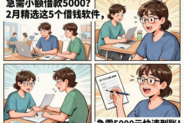 急需小额借款5000？2月精选这5个借钱软件，急需5000元快速到账！