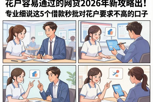 花户容易通过的网贷2026年新攻略出!专业细说这5个借款秒批对花户要求不高的口子