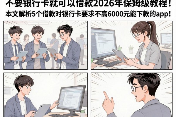 不要银行卡就可以借款2026年保姆级教程!本文解析5个借款对银行卡要求不高6000元能下款的app