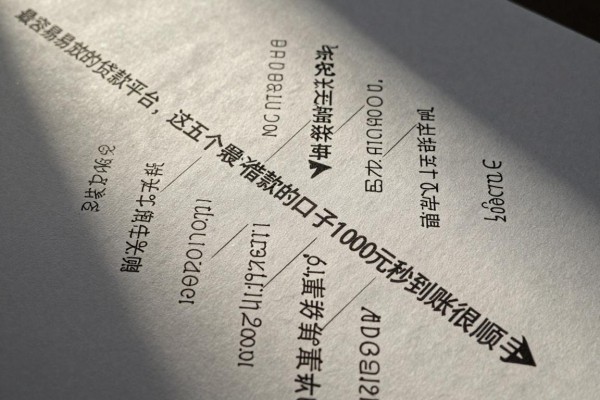 最容易放款的贷款平台，这五个最容易借款的口子1000元秒到账很顺手