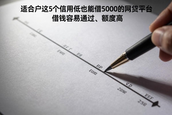 适合黑户这5个信用低也能借5000的网贷平台,借钱容易通过、额度高