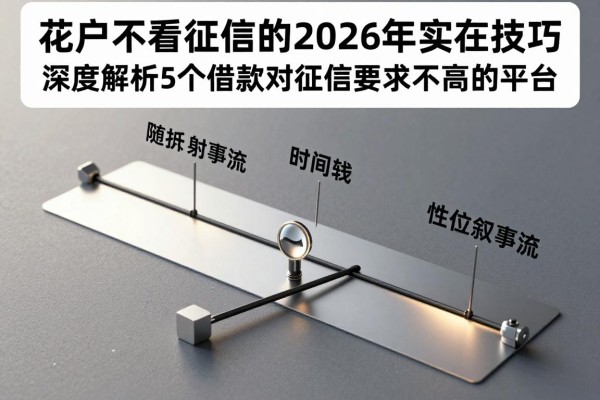 花户不看征信的app2026年实在技巧!深度解析5个借款对征信要求不高的平台