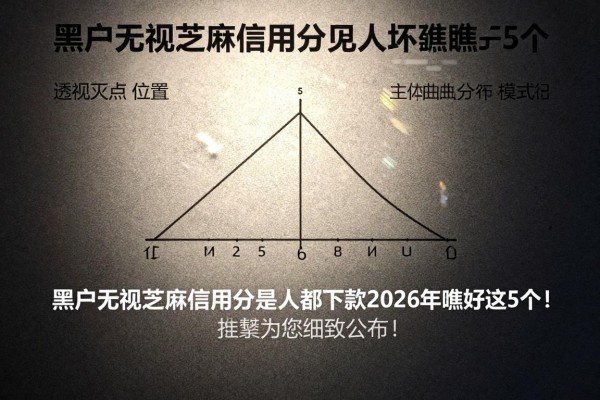 黑户无视芝麻信用分是人都下款2026年瞧好这5个!本文为您细致公布!