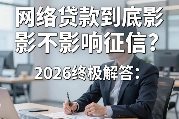 网络贷款到底影不影响征信?2026终极解答:这5款借钱软件直接影响你的信用记录