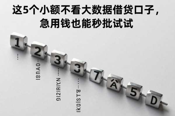 这5个小额不看大数据借钱口子，急用钱也能秒批试试