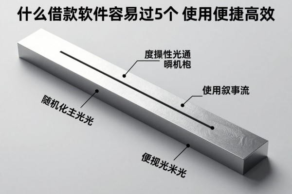 什么借款软件容易过这5个使用便捷高效,本篇为您详细陈列!