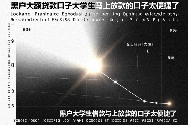 黑户大额贷款口子大学生，展示这几家黑户大学生借款马上放款的口子太便捷了