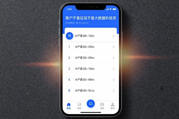 黑户不查征信不查大数据的信贷,同时梳理5个无视征信借6000元秒下款的app