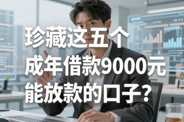 刚成年最好下的网贷,珍藏这五个成年借款9000元能放款的口子