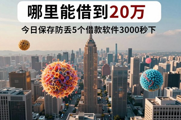 哪里能借到20万,今日保存防丢5个借款20万的软件3000秒下