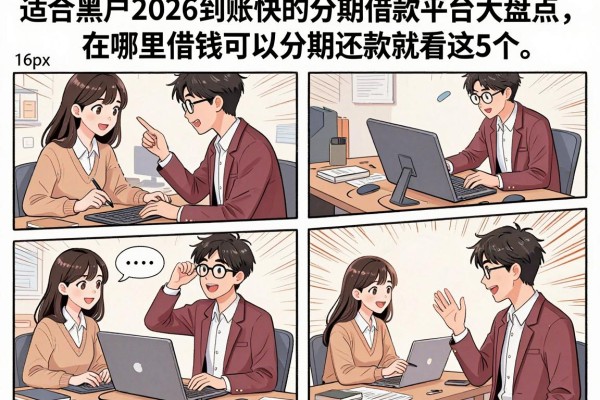 适合黑户2026到账快的分期借款平台大盘点,在哪里借钱可以分期还款就看这5个