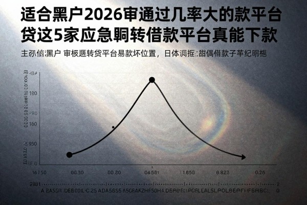 适合黑户2026审核通过几率大的贷款平台速贷手册,这5家应急周转借款平台真能下款