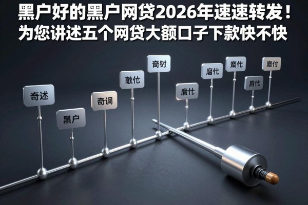 黑户好的黑户网贷2026年速速转发!为您讲述五个网贷大额口子下款快不快