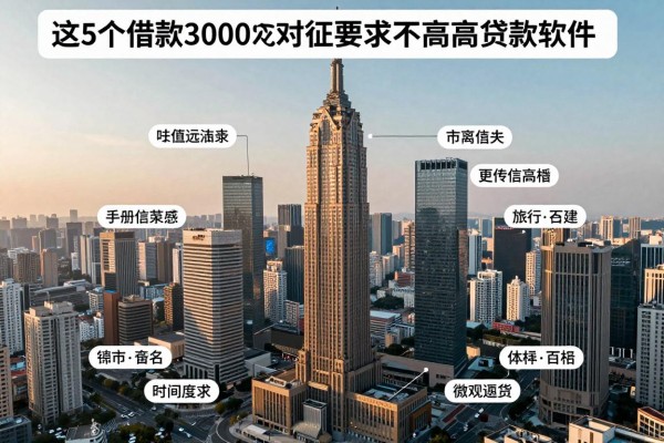 这5个借款3000对征信要求不高的贷款软件，真心好用又便捷
