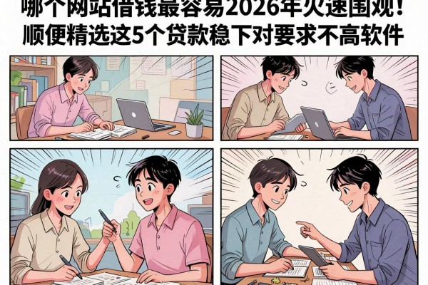 哪个网站借钱最容易2026年火速围观!顺便精选这5个贷款稳下对要求不高软件