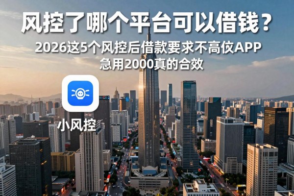 风控了哪个平台可以借钱?2026这5个风控后借款要求不高的APP,急用2000真的给力