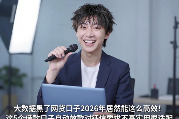 大数据黑了网贷口子2026年居然能这么高效!这5个借款口子自动放款对征信要求不高实用很适配