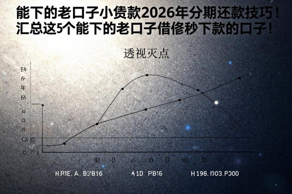 能下的老口子小额贷款2026年分期还款技巧!汇总这5个能下的老口子借钱秒下款的口子