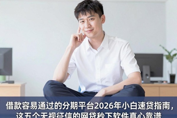 借款容易通过的分期平台2026年小白速贷指南,这五个无视征信的网贷秒下软件真心靠谱