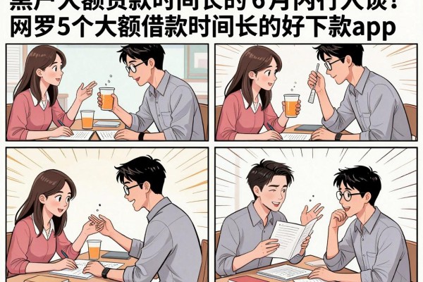 黑户大额贷款时间长的6月内行人谈!网罗5个大额借款时间长的好下款app
