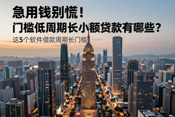 急用钱别慌!门槛低周期长的小额贷款有哪些?这5个软件借款周期长门槛低