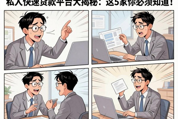 私人快速贷款平台大揭秘:这5家你必须知道!