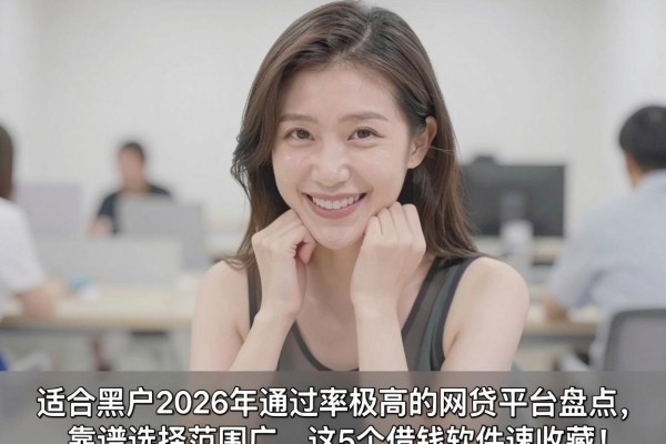 适合黑户2026年通过率极高的网贷平台盘点,靠谱选择范围广,这5个借钱软件速收藏!