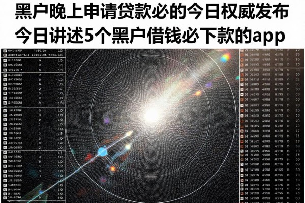 黑户晚上申请贷款必过的今日权威发布!今日讲述5个黑户借钱必下款的app