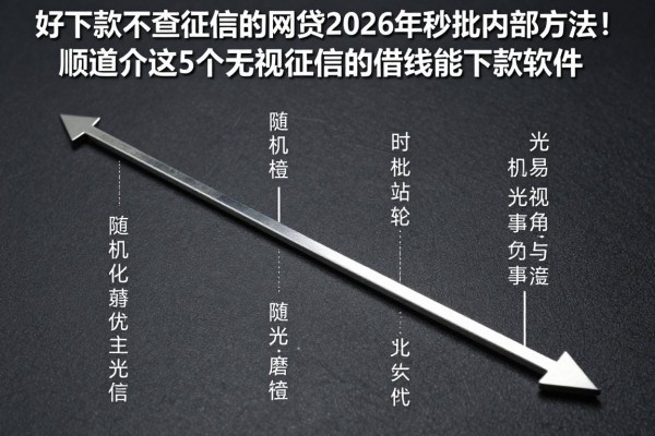 好下款不查征信的网贷2026年秒批内部方法!顺道介绍这5个无视征信的借钱能下款软件