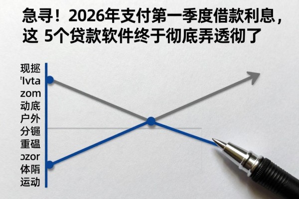 急寻!2026年支付第一季度借款利息,这5个贷款软件终于彻底弄透彻了
