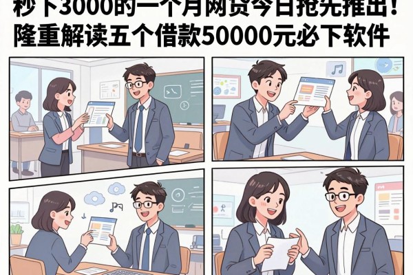 秒下3000的一个月网贷今日抢先推出！隆重解读五个借款50000元必下软件