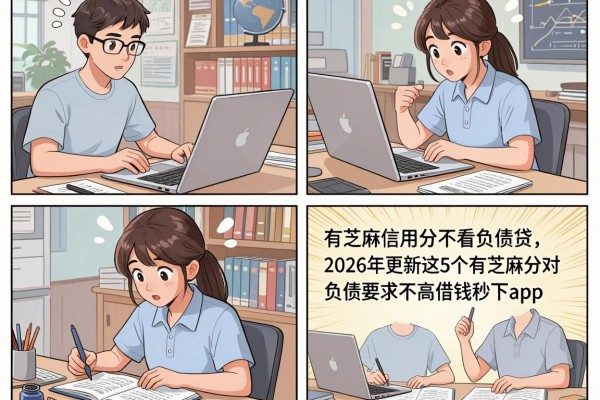 有芝麻信用分不看负债贷,2026年更新这5个有芝麻分对负债要求不高借钱秒下app