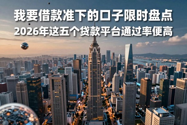 我要借款准下的口子限时盘点！2026年这五个贷款平台通过率超高