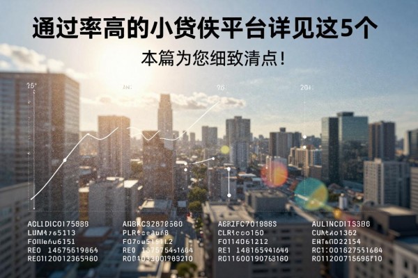 通过率高的小额贷款平台详见这5个,本篇为您细致清点!