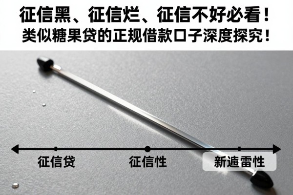 征信黑、征信烂、征信不好必看！类似糖果贷的正规借款口子深度探究！