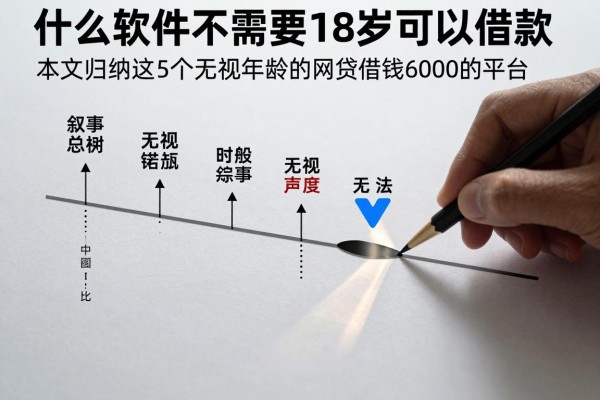 什么软件不需要18岁可以借款,本文归纳这5个无视年龄的网贷借钱6000的平台