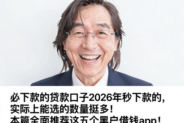 必下款的贷款口子2026年秒下款的实际上能选的数量挺多!,本篇全面推荐这五个黑户借钱app!