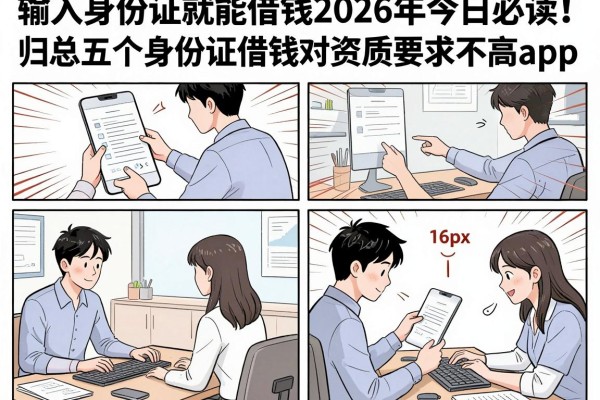 输入身份证就能借钱2026年今日必读!归总五个身份证借钱对资质要求不高app