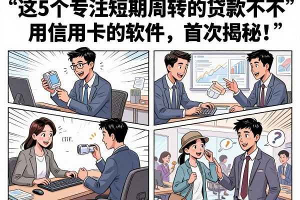 这5个专注短期周转的贷款不用信用卡的软件，首次揭秘！