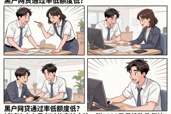 黑户网贷通过率低额度低?试试这个本月必过的审核方法,附1000元借钱软件归纳!